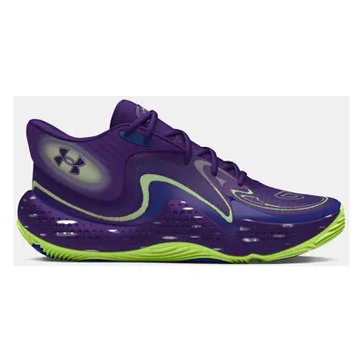 Unisexové boty Under Armour UA Spawn Mid SOS-PPL - unisex