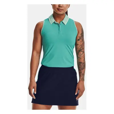 Under Armour Tílko UA Iso-Chill Sleeveless Polo-GRN - Dámské