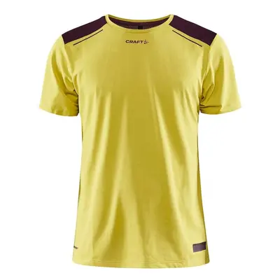 Pánské tričko Craft Pro Hypervent SS Yellow