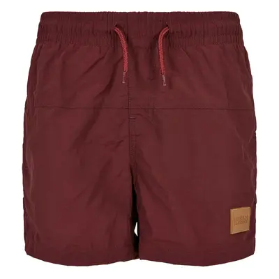 Chlapecké Block Swim Shorts cherry