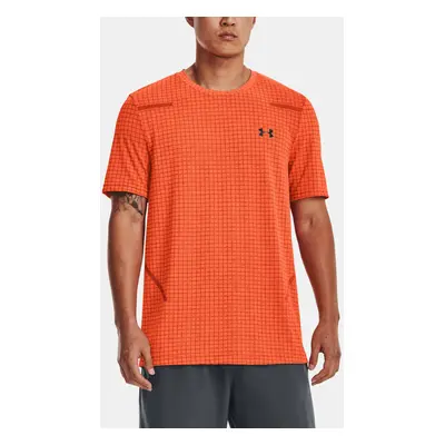 Under Armour Tričko UA Seamless Grid SS-ORG - Pánské