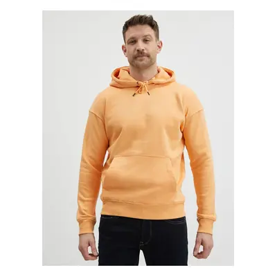 Oranžová pánská basic mikina s kapucí Jack & Jones Star - Pánské