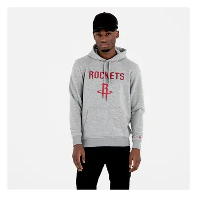 Pánská mikina s kapucí New Era NBA Remaining Teams Houston Rockets Light Grey