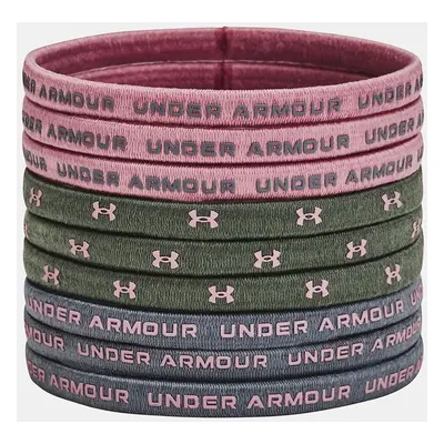 Under Armour Čelenky UA Elastic Hair Tie 9PK-PNK - Dámské