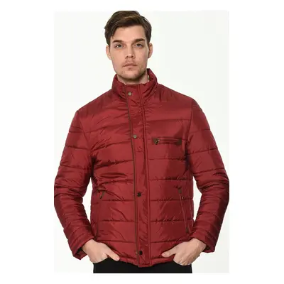 M8625 DEWBERRY MEN'S COAT-BURGUNDY