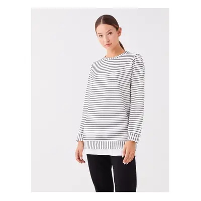 LC Waikiki Crew Neck Striped Long Sleeve Women's Tunic