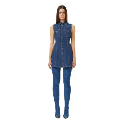 Diesel Dress - DE-GLO-F DRESS blue