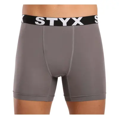 Pánské funkční boxerky Styx tmavě šedé