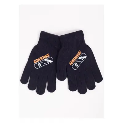 Yoclub Kids's Gloves RED-0012C-AA5A-028