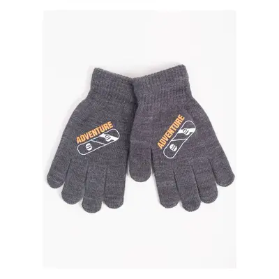 Yoclub Kids's Gloves RED-0012C-AA5A-029