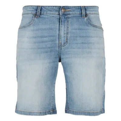 Lehké zničené kraťasy Relaxed Fit Jeans Shorts vyprané