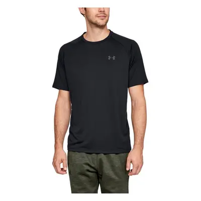 Pánské triko Under Armour Tech SS Tee 2.0 - černé