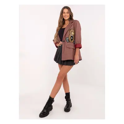 Blazer-DHJ-MA-20151.22P-burgundy