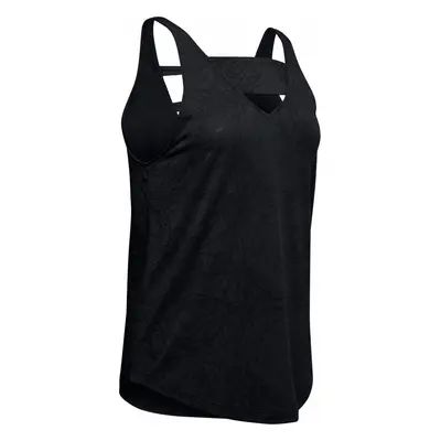 Dámské tílko Under Armour Perpetual Tank Jacquart-BLK