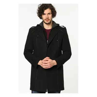 PLT8334 DEWBERRY MEN'S COAT-BLACK