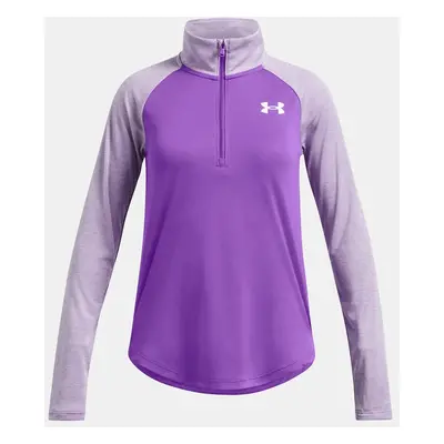 Dívčí tričko Under Armour Tech Graphic 1/2 Zip