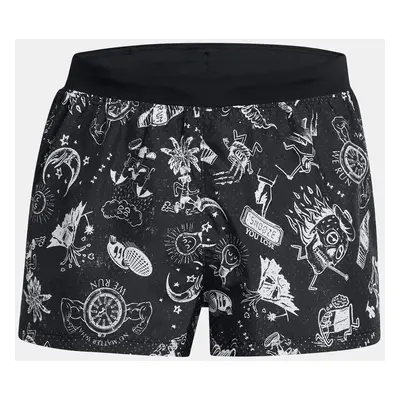 Under Armour Kraťasy UA WE RUN 2'' SHORT-BLK - Pánské