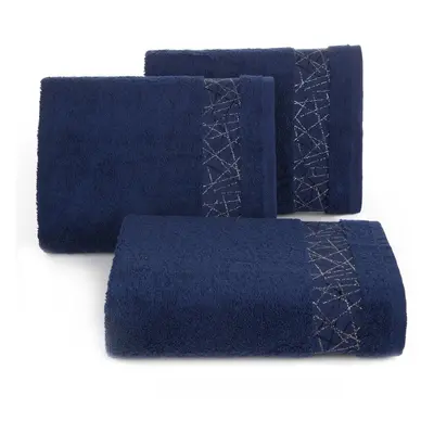 Eurofirany Unisex's Towel Navy Blue