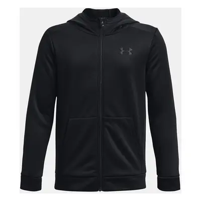 Under Armour Mikina UA Armour Fleece FZ-BLK - Kluci