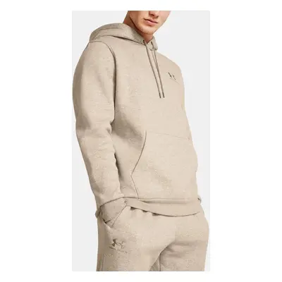 Under Armour Mikina UA Essential Fleece Hoodie-BRN - Pánské