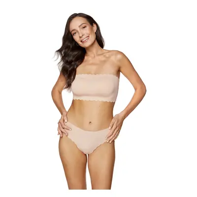 Gorteks Lucky strapless bandeau top with removable pads