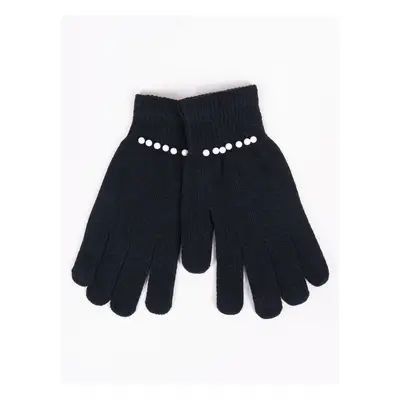 Yoclub Woman's Women's Five-Finger Gloves RED-0227K-AA50-003