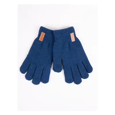 Yoclub Kids's Gloves RED-0229C-AA50-005 Navy Blue