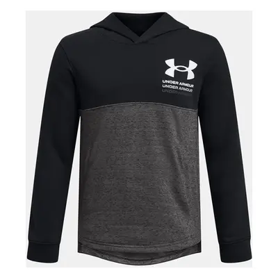 Under Armour Mikina UA Boys Rival Terry Hoodie-BLK - Kluci