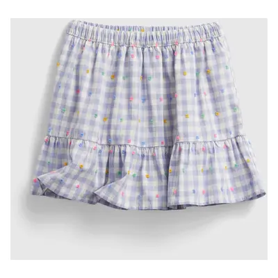 GAP Dětská sukně gingham skirt - Holky