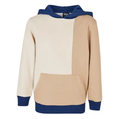 Chlapecká Oversized Color Block Hoody unionbéžová/softseagrass