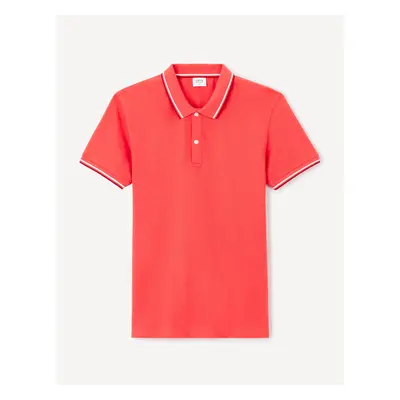 Celio Polo tričko pique Decolrayeb - Pánské