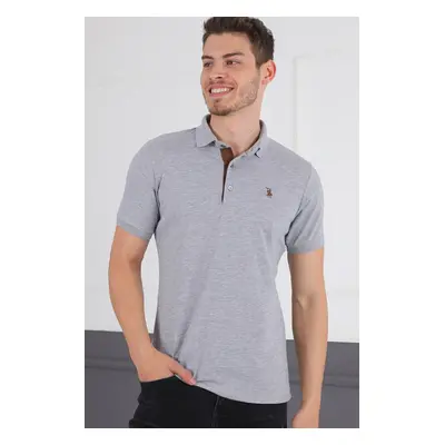 T8581 DEWBERRY MEN'S T-SHIRT-GREY