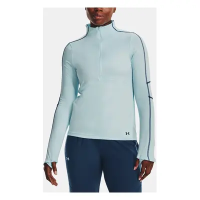 Under Armour Tričko UA Train CW 1/2 Zip-BLU - Dámské