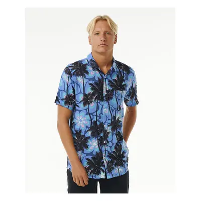 Košile Rip Curl BARREL KILLA S/S SHIRT Blue Yonder