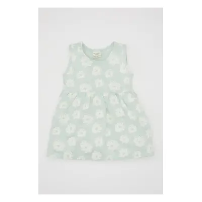 DEFACTO Baby Girl Patterned Sleeveless Dress