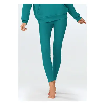 DKaren Woman's Leggings Halima Marine Green