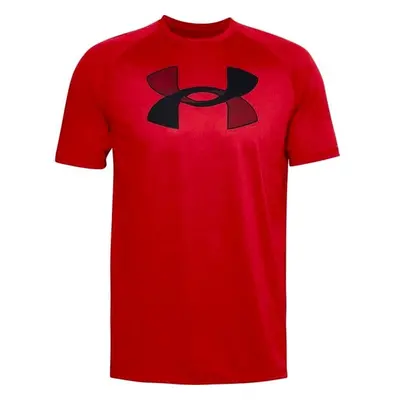 Pánské tričko Under Armour Big Logo Tech SS Red