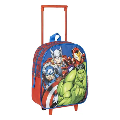 KIDS BACKPACK TROLLEY SCHOOL AVENGERS