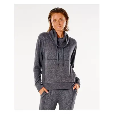 Mikina Rip Curl COSY II ROLL NECK Dark Grey Marle