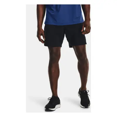 Under Armour Kraťasy LAUNCH ELITE 2in1 7'' SHORT-BLK - Pánské