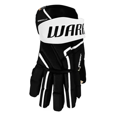 Warrior Covert QR5 black/white Hokejové rukavice, Junior