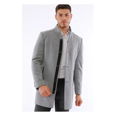 PLT8327 DEWBERRY MEN'S COAT-GREY