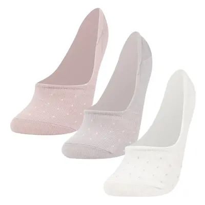 DEFACTO Woman's 3-Piece Cotton Ballerina Socks