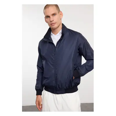 Trendyol Navy Blue Regular Fit Seasonal Jacket Windbreaker Coat