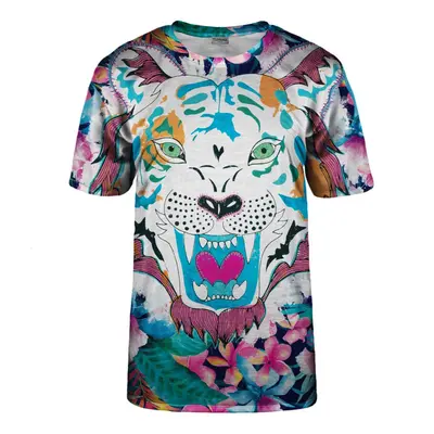 Hořkosladké tričko Paris Unisex Flower Tiger Tsh BSP065