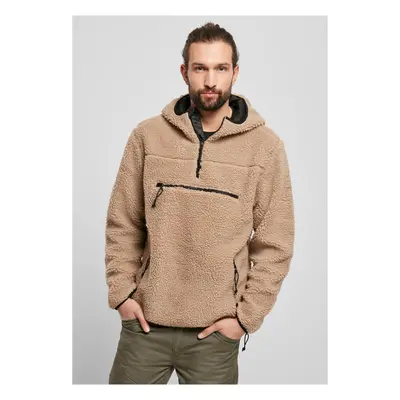 Teddyfleece Worker Pullover Jacket camel