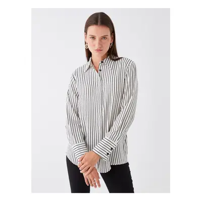 LC Waikiki Striped Long Sleeve Women's Shirt