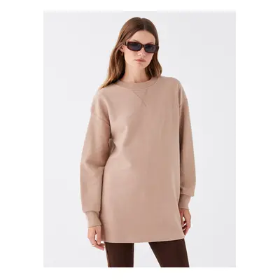 LC Waikiki Crew Neck Plain Long Sleeve Women's Tunic