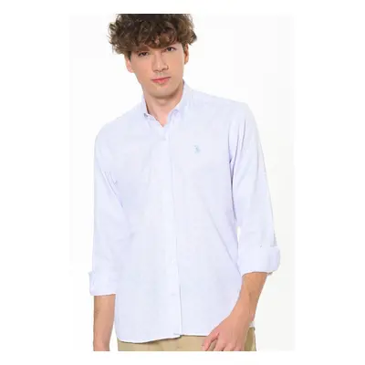 G689 DEWBERRY MEN'S SHIRT-WHITE