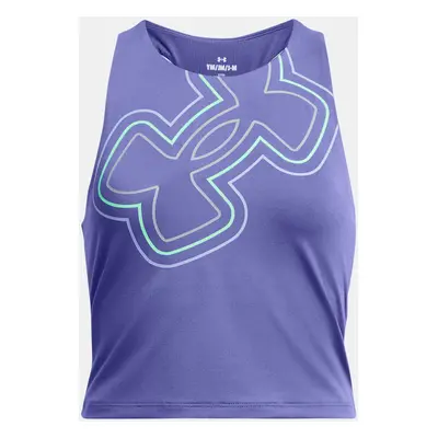 Under Armour Tílko Motion Branded Crop Tank-PPL - Holky